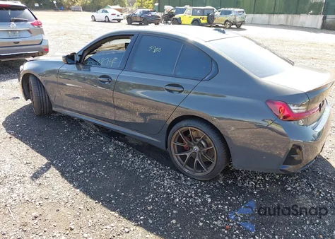 2023 BMW 3 Series M340I xDrive из США, поврежденный, VIN 3MW49FF03P8D25692